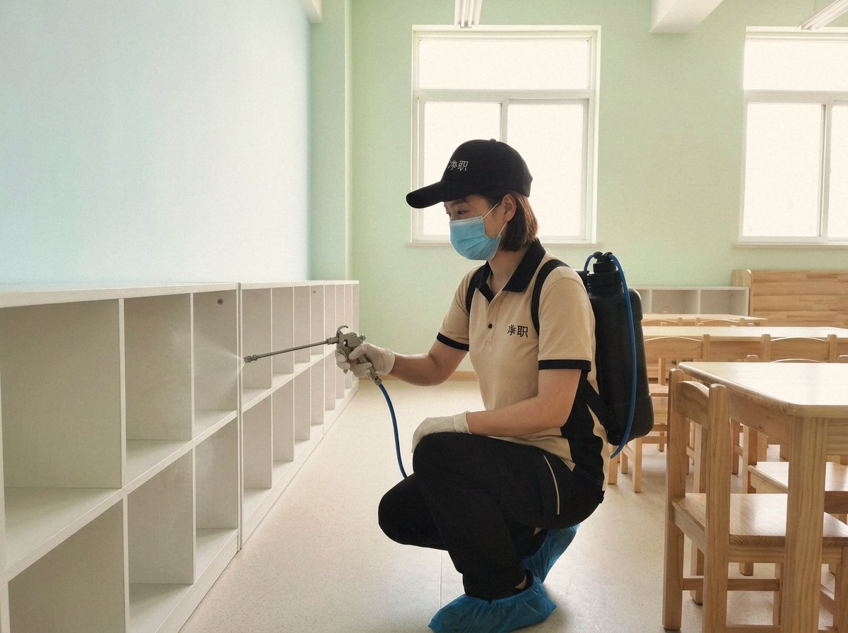 东莞幼儿园除甲醛:幼儿园教室除醛施工(示意图)